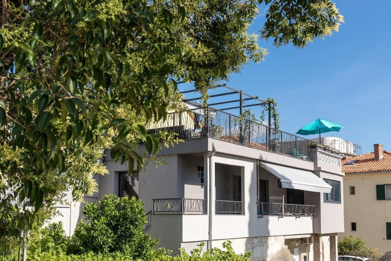 Vila Boutique Triple House With Garden & Roof Terrace Split Exteriér fotografie