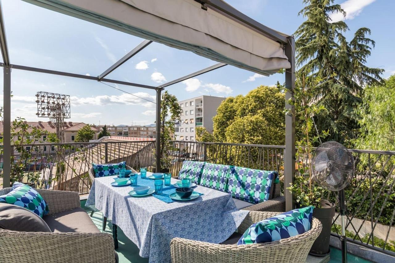 Vila Boutique Triple House With Garden & Roof Terrace Split Exteriér fotografie